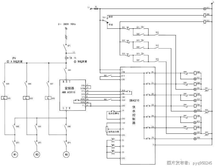 变频恒压供水系统的设计和调试欧亚体育(图3)